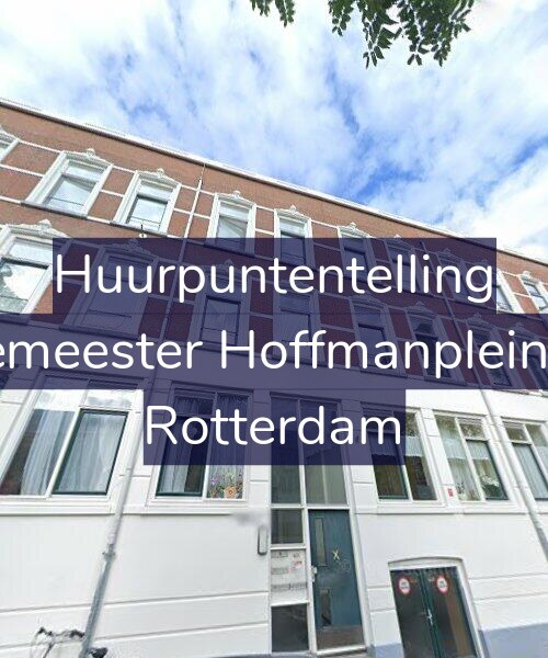 Foto gevel Huurpuntentelling voor Burgemeester Hoffmanplein 61-B, Rotterdam