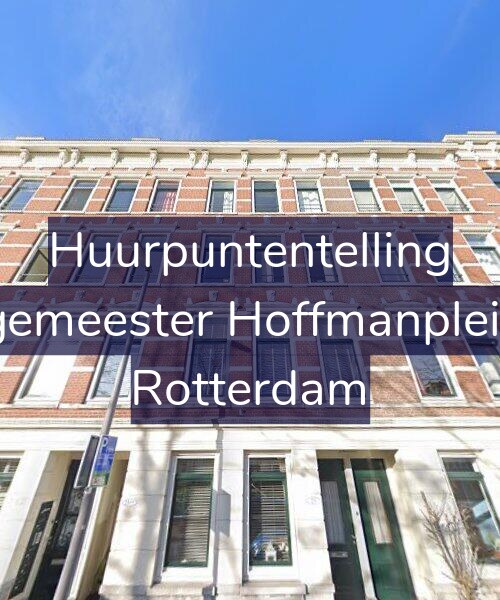 Foto gevel Huurpuntentelling voor Burgemeester Hoffmanplein 23, Rotterdam