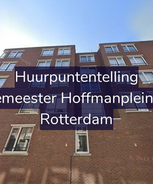 Foto gevel Huurpuntentelling voor Burgemeester Hoffmanplein 38-B, Rotterdam