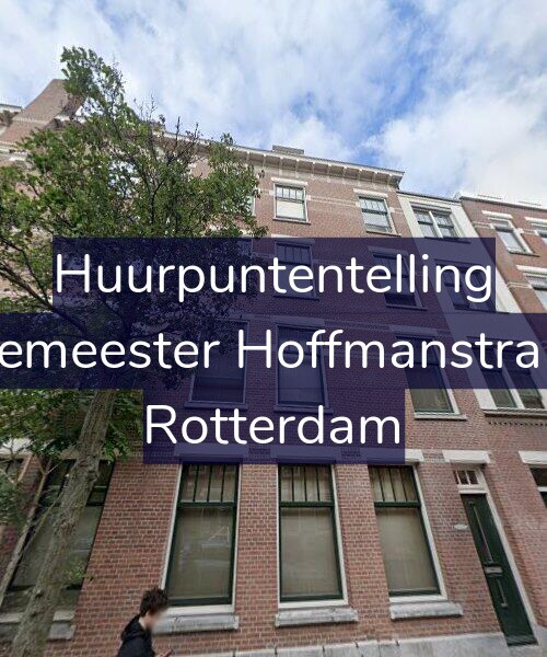 Foto gevel Huurpuntentelling voor Burgemeester Hoffmanstraat 55, Rotterdam
