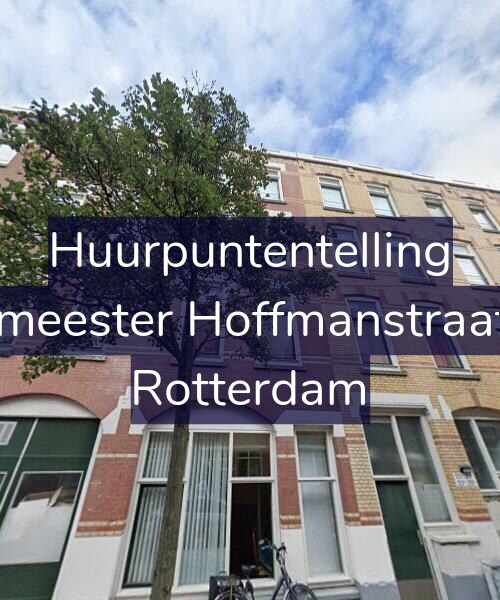 Foto gevel Huurpuntentelling voor Burgemeester Hoffmanstraat 33-A, Rotterdam