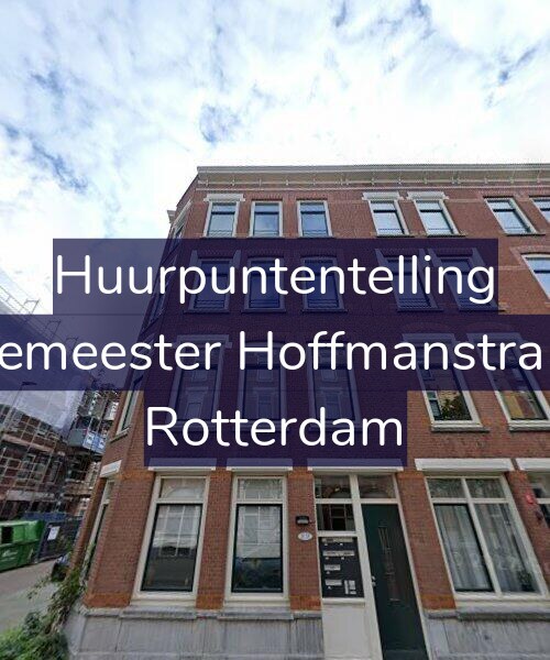 Foto gevel Huurpuntentelling voor Burgemeester Hoffmanstraat 24, Rotterdam