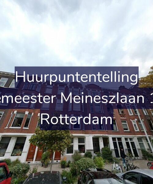 Foto gevel Huurpuntentelling voor Burgemeester Meineszlaan 115-B, Rotterdam