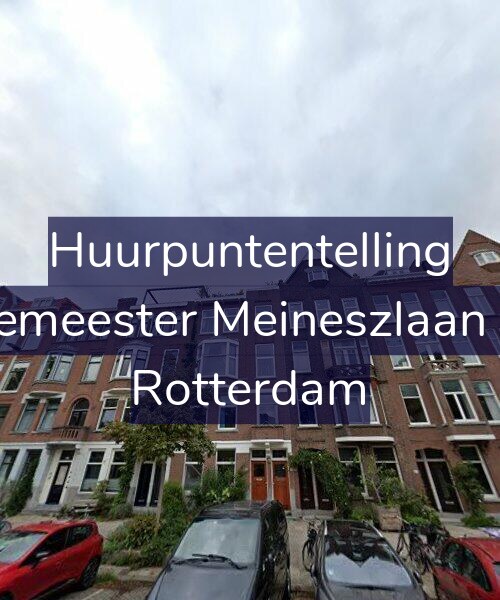 Foto gevel Huurpuntentelling voor Burgemeester Meineszlaan 85-A, Rotterdam