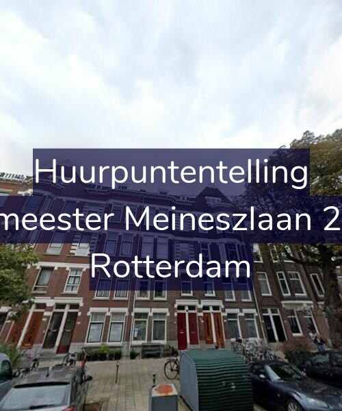 Foto gevel Huurpuntentelling voor Burgemeester Meineszlaan 25-A03, Rotterdam