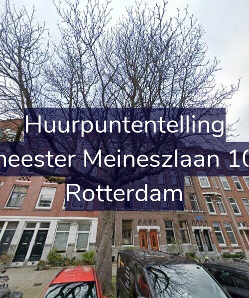 Foto gevel Huurpuntentelling voor Burgemeester Meineszlaan 109-A02, Rotterdam