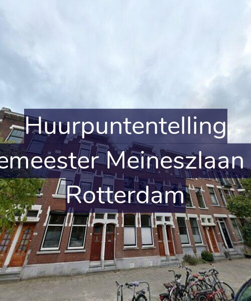 Foto gevel Huurpuntentelling voor Burgemeester Meineszlaan 70-A, Rotterdam