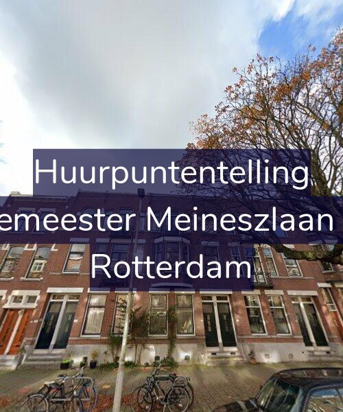 Foto gevel Huurpuntentelling voor Burgemeester Meineszlaan 76-B, Rotterdam