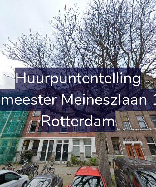 Foto gevel Huurpuntentelling voor Burgemeester Meineszlaan 111-A, Rotterdam