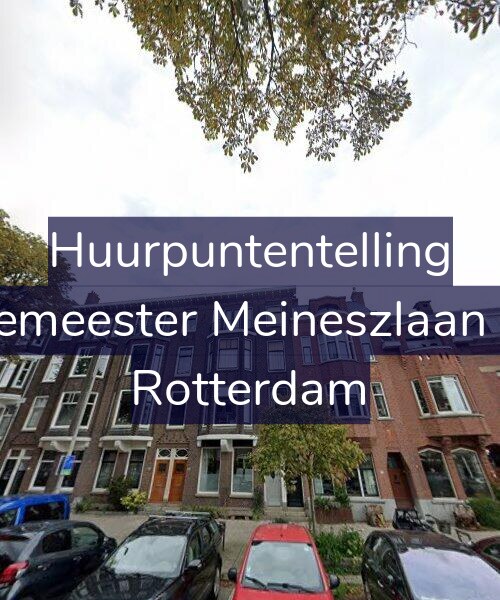 Foto gevel Huurpuntentelling voor Burgemeester Meineszlaan 17-A, Rotterdam
