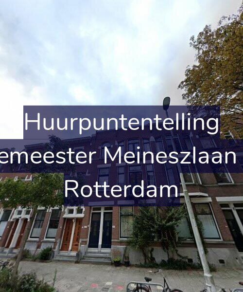 Foto gevel Huurpuntentelling voor Burgemeester Meineszlaan 74-B, Rotterdam