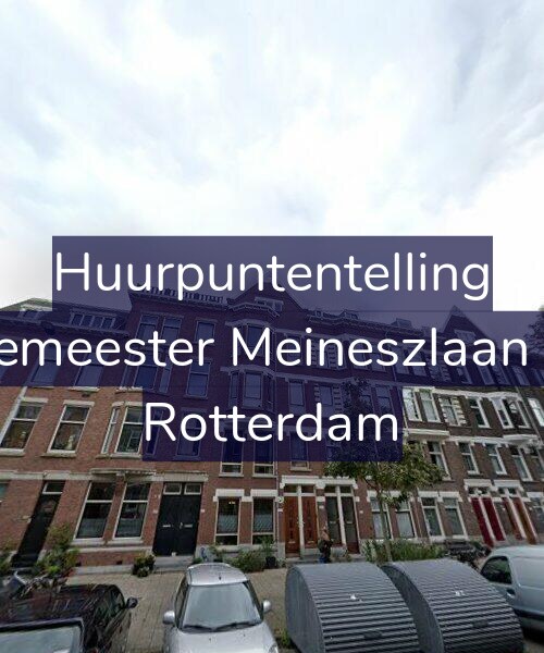 Foto gevel Huurpuntentelling voor Burgemeester Meineszlaan 29-A, Rotterdam