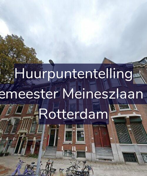 Foto gevel Huurpuntentelling voor Burgemeester Meineszlaan 24-B, Rotterdam