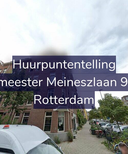 Foto gevel Huurpuntentelling voor Burgemeester Meineszlaan 97-A02, Rotterdam