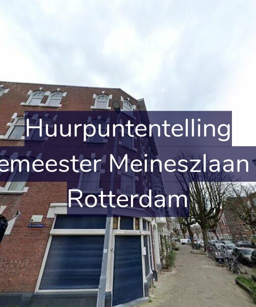 Foto gevel Huurpuntentelling voor Burgemeester Meineszlaan 90-B, Rotterdam
