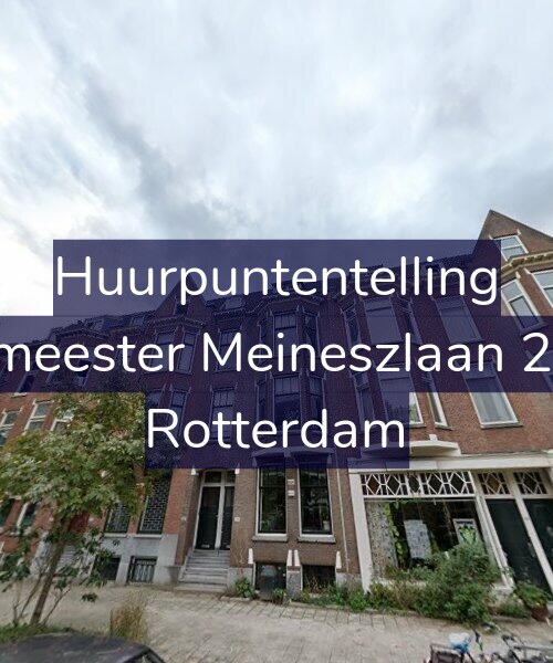 Foto gevel Huurpuntentelling voor Burgemeester Meineszlaan 28-A02, Rotterdam
