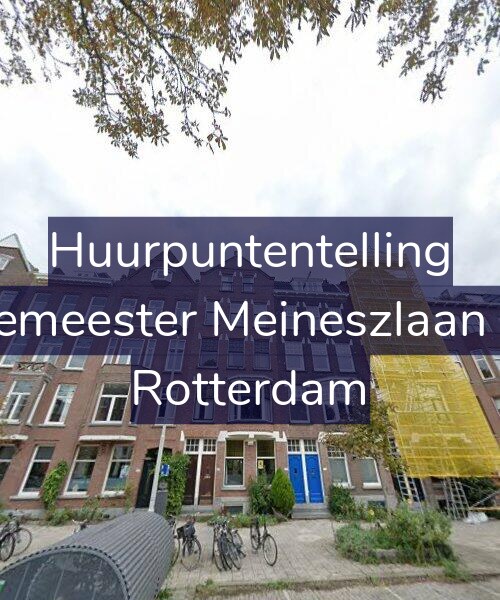 Foto gevel Huurpuntentelling voor Burgemeester Meineszlaan 77-A, Rotterdam