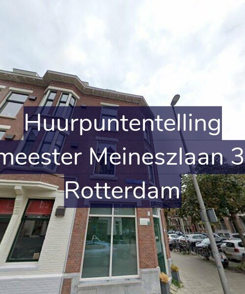 Foto gevel Huurpuntentelling voor Burgemeester Meineszlaan 33-A01, Rotterdam