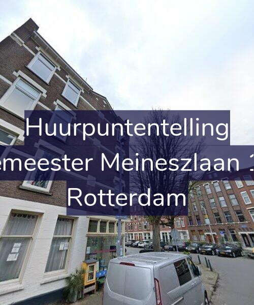 Foto gevel Huurpuntentelling voor Burgemeester Meineszlaan 102-B, Rotterdam