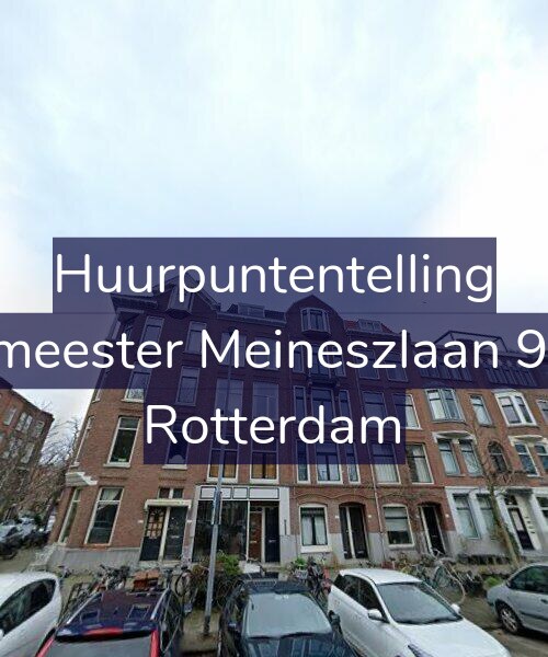 Foto gevel Huurpuntentelling voor Burgemeester Meineszlaan 95-A03, Rotterdam