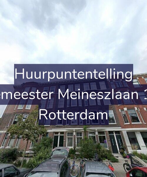 Foto gevel Huurpuntentelling voor Burgemeester Meineszlaan 121-A, Rotterdam