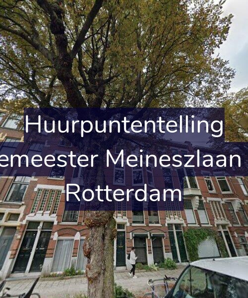 Foto gevel Huurpuntentelling voor Burgemeester Meineszlaan 16-B, Rotterdam