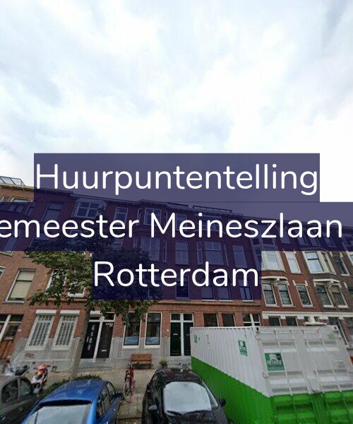 Foto gevel Huurpuntentelling voor Burgemeester Meineszlaan 63-A, Rotterdam