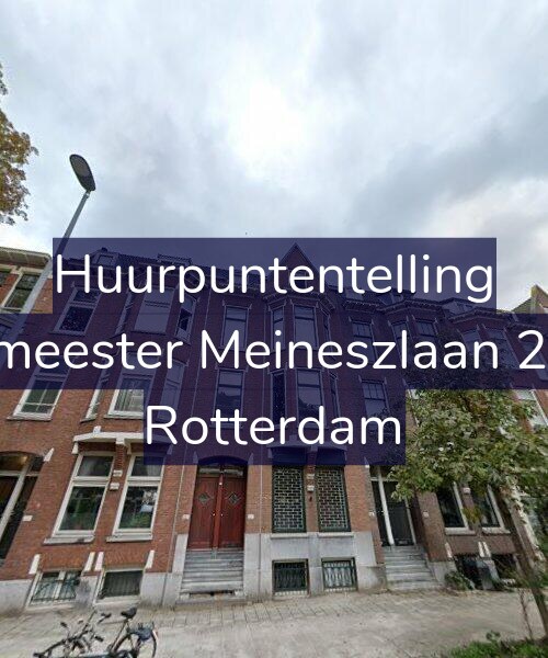 Foto gevel Huurpuntentelling voor Burgemeester Meineszlaan 26-A03, Rotterdam