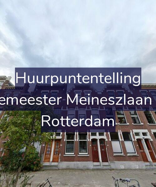 Foto gevel Huurpuntentelling voor Burgemeester Meineszlaan 68-C, Rotterdam