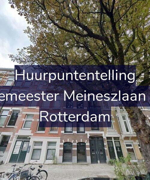 Foto gevel Huurpuntentelling voor Burgemeester Meineszlaan 50-A, Rotterdam