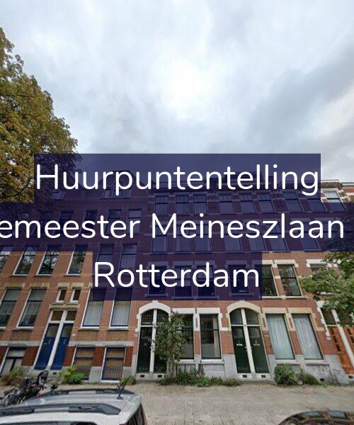 Foto gevel Huurpuntentelling voor Burgemeester Meineszlaan 42-B, Rotterdam