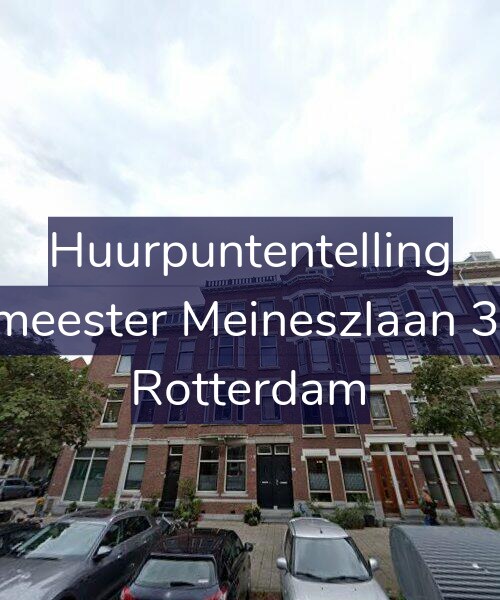Foto gevel Huurpuntentelling voor Burgemeester Meineszlaan 31-A03, Rotterdam