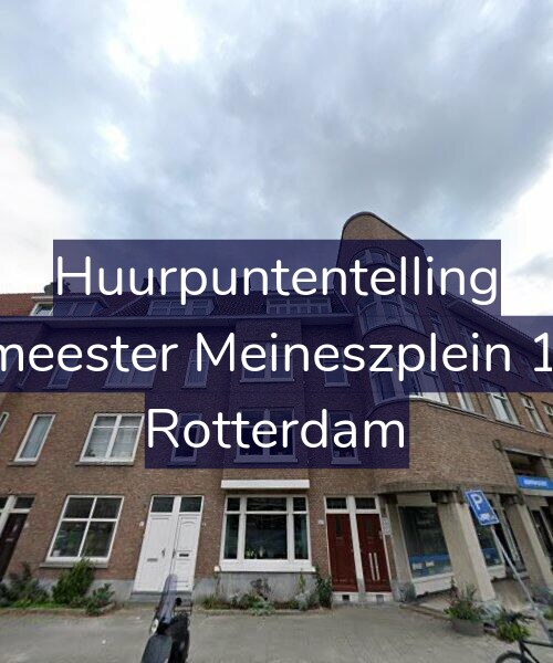 Foto gevel Huurpuntentelling voor Burgemeester Meineszplein 10-A01, Rotterdam