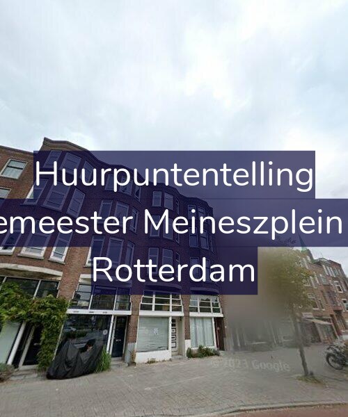 Foto gevel Huurpuntentelling voor Burgemeester Meineszplein 28-A, Rotterdam