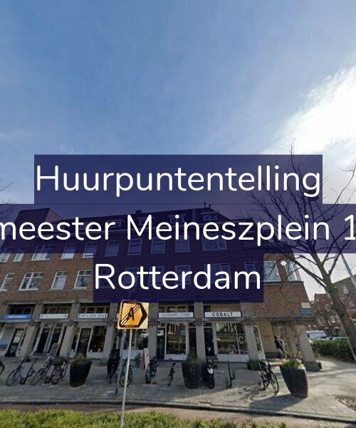 Foto gevel Huurpuntentelling voor Burgemeester Meineszplein 13-B02, Rotterdam