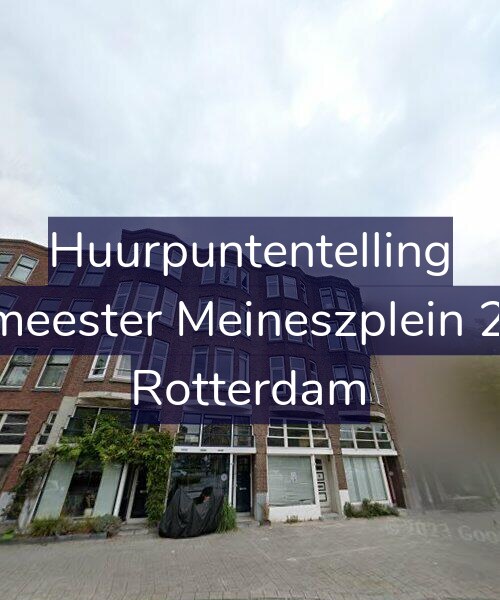 Foto gevel Huurpuntentelling voor Burgemeester Meineszplein 27-B02, Rotterdam