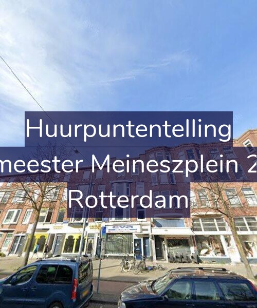 Foto gevel Huurpuntentelling voor Burgemeester Meineszplein 22-B01, Rotterdam