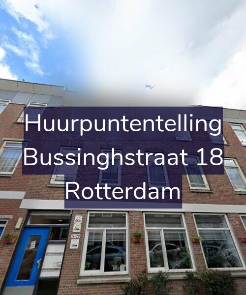 Foto gevel Huurpuntentelling voor Bussinghstraat 18, Rotterdam