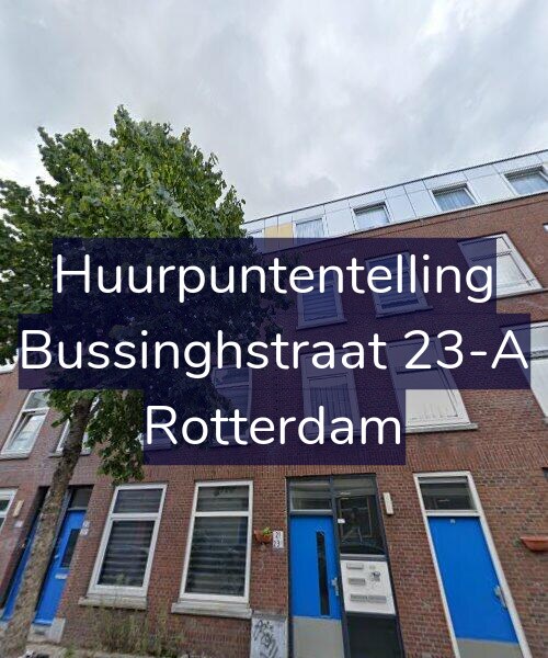 Foto gevel Huurpuntentelling voor Bussinghstraat 23-A, Rotterdam