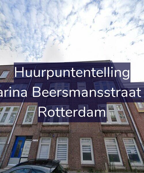 Foto gevel Huurpuntentelling voor Catharina Beersmansstraat 64-D, Rotterdam