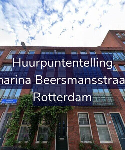 Foto gevel Huurpuntentelling voor Catharina Beersmansstraat 88, Rotterdam