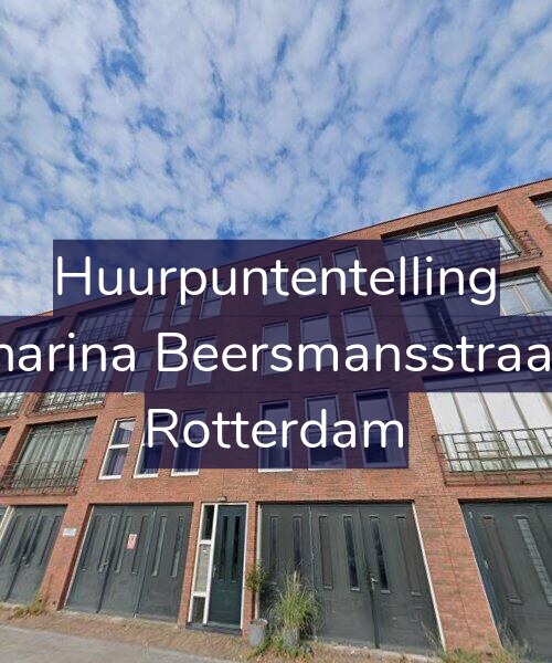 Foto gevel Huurpuntentelling voor Catharina Beersmansstraat 87, Rotterdam