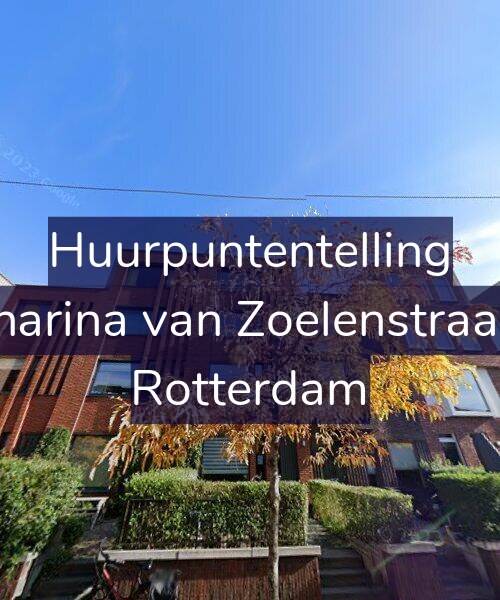 Foto gevel Huurpuntentelling voor Catharina van Zoelenstraat 27, Rotterdam