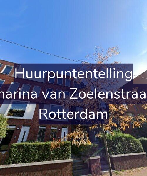 Foto gevel Huurpuntentelling voor Catharina van Zoelenstraat 17, Rotterdam