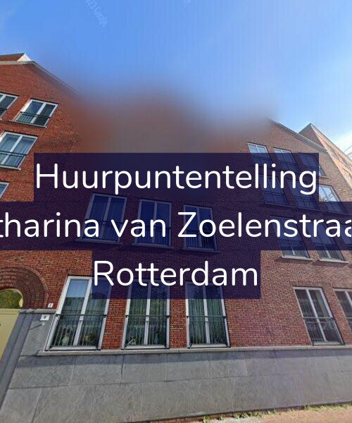 Foto gevel Huurpuntentelling voor Catharina van Zoelenstraat 3, Rotterdam