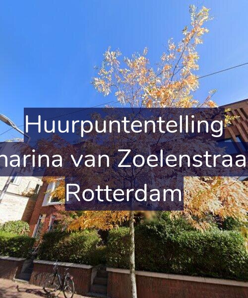 Foto gevel Huurpuntentelling voor Catharina van Zoelenstraat 33, Rotterdam