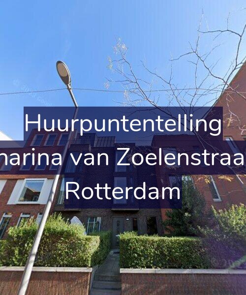 Foto gevel Huurpuntentelling voor Catharina van Zoelenstraat 15, Rotterdam