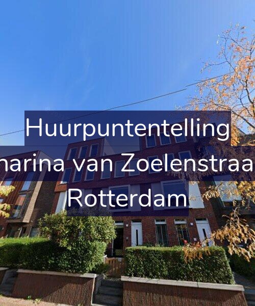 Foto gevel Huurpuntentelling voor Catharina van Zoelenstraat 21, Rotterdam