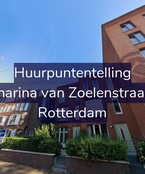 Foto gevel Huurpuntentelling voor Catharina van Zoelenstraat 13, Rotterdam