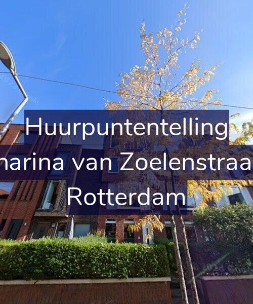 Foto gevel Huurpuntentelling voor Catharina van Zoelenstraat 23, Rotterdam